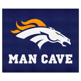 NFL - Denver Broncos Man Cave Tailgater Rug 5'x6'