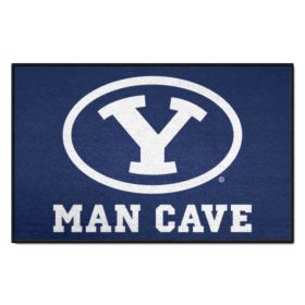 Brigham Young Man Cave Starter Rug 19"x30"