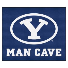 Brigham Young Man Cave Tailgater Rug 5'x6'