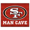 NFL - San Francisco 49ers Man Cave Tailgater Rug 5'x6'