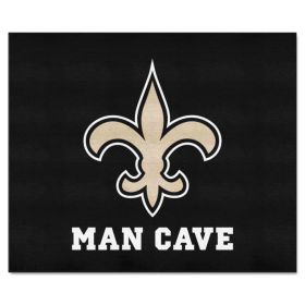 NFL - New Orleans Saints Man Cave Tailgater Rug 5'x6'