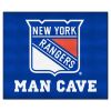 NHL - New York Rangers Man Cave Tailgater Rug 5'x6'