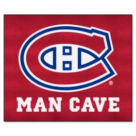 NHL - Montreal Canadiens Man Cave Tailgater Rug 5'x6'