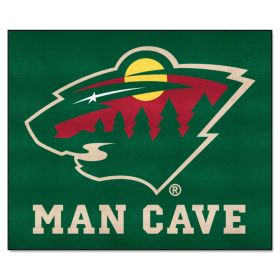 NHL - Minnesota Wild Man Cave Tailgater Rug 5'x6'