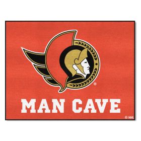 NHL - Ottawa Senators Man Cave All-Star Mat 33.75"x42.5"