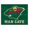 NHL - Minnesota Wild Man Cave All-Star Mat 33.75"x42.5"