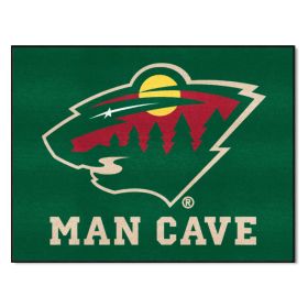 NHL - Minnesota Wild Man Cave All-Star Mat 33.75"x42.5"