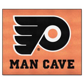 NHL - Philadelphia Flyers Man Cave Tailgater Rug 5'x6'