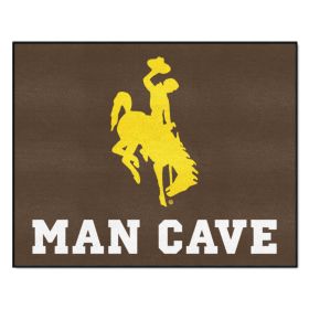 Wyoming Man Cave All-Star Mat 33.75"x42.5"