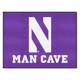 Northwestern Man Cave All-Star Mat 33.75"x42.5"