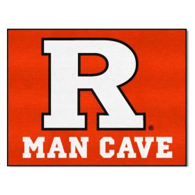 Rutgers Man Cave All-Star Mat 33.75"x42.5"