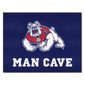 Fresno State Man Cave All-Star Mat 33.75"x42.5"