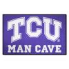 TCU Man Cave Starter Rug 19"x30"