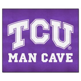 TCU Man Cave Tailgater Rug 5'x6'