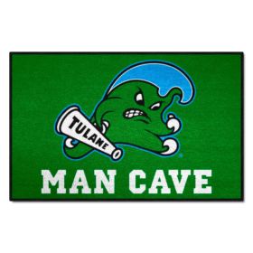 Tulane Man Cave Starter Rug 19"x30"