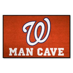 MLB - Washington Nationals Man Cave Starter Rug 19"x30"