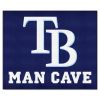 MLB - Tampa Bay Rays Man Cave Tailgater Rug 5'x6'