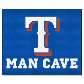 MLB - Texas Rangers Man Cave Tailgater Rug 5'x6'