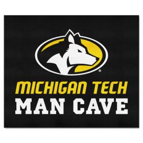 Michigan Tech University Man Cave Tailgater Rug 5'x6'