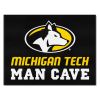 Michigan Tech University Man Cave All-Star Mat 33.75"x42.5"