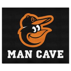 MLB - Balitmore Orioles Man Cave Tailgater Rug 5'x6'