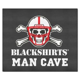 Nebraska - Blackshirts Man Cave Tailgater Rug 5'x6'