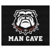 Georgia Black New Bulldog Man Cave Tailgater Rug 5'x6'