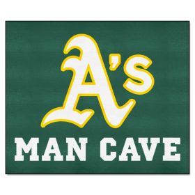 MLB - Oakland Athletics Man Cave Tailgater Rug 5'x6'