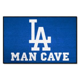 MLB - Los Angeles Dodgers Man Cave Starter Rug 19"x30"