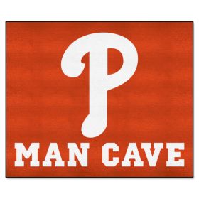 MLB - Philadelphia Phillies Man Cave Tailgater Rug 5'x6'