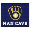 MLB - Milwaukee Brewers Man Cave Tailgater Rug 5'x6'