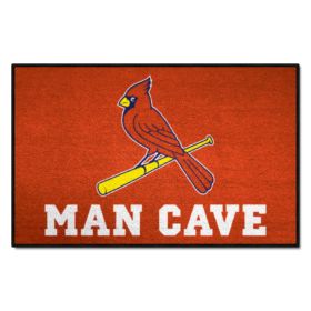 MLB - St. louis Cardinals Man Cave Starter Rug 19"x30"