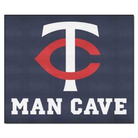 MLB - Minnesota Twins Man Cave Tailgater Rug 5'x6'