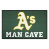 MLB - Oakland Athletics Man Cave Starter Rug 19"x30"