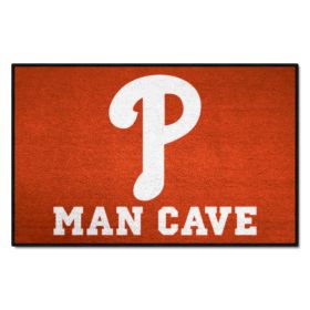 MLB - Philadelphia Phillies Man Cave Starter Rug 19"x30"