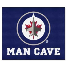 NHL - Winnipeg Jets Man Cave Tailgater Rug 5'x6'