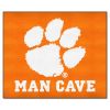 Clemson Man Cave Tailgater Rug 5'x6'