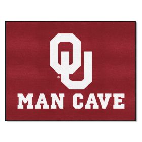 Oklahoma Man Cave All-Star Mat 33.75"x42.5"