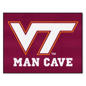 Virginia Tech Man Cave All-Star Mat 33.75"x42.5"