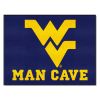 West Virginia Man Cave All-Star Mat 33.75"x42.5"