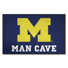 Michigan Man Cave Starter Rug 19"x30"