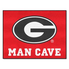 Georgia Man Cave All-Star Mat 33.75"x42.5"