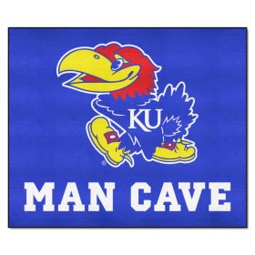 Kansas Man Cave Tailgater Rug 5'x6'