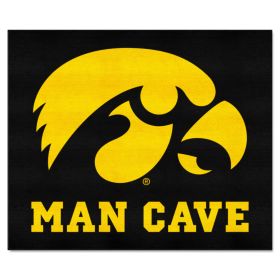 Iowa Man Cave Tailgater Rug 5'x6'