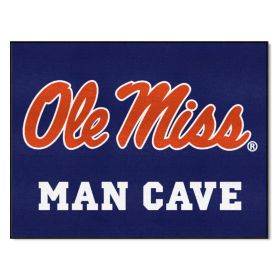 Ole Miss Man Cave All-Star Mat 33.75"x42.5"