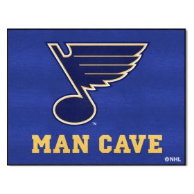 NHL - St. Louis Blues Man Cave All-Star Mat 33.75"x42.5"