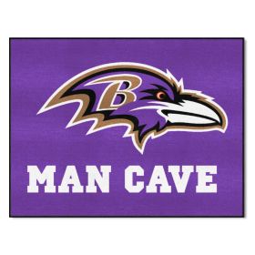 NFL - Baltimore Ravens Man Cave All-Star Mat 33.75"x42.5"