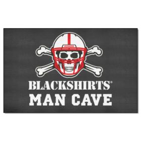 Nebraska - Blackshirts Man Cave UltiMat 5'x8' Rug