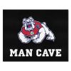 Fresno State Man Cave All-Star Mat 33.75"x42.5" - black