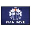 NHL - Edmonton Oilers Man Cave Starter Rug 19"x30"